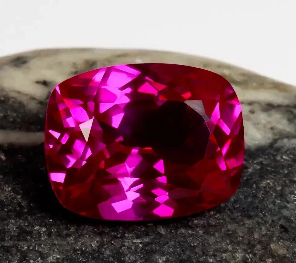 AGL Certified Natural Pink Sapphire 7.00 Ct Cushion Cut Stunning Loose Gemstone