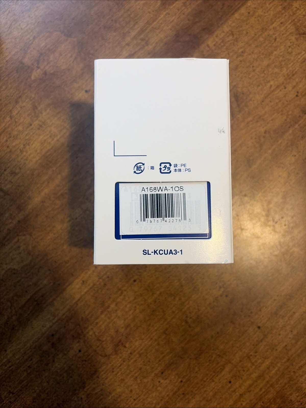 Casio A168WA-1OS With Box/ Papers