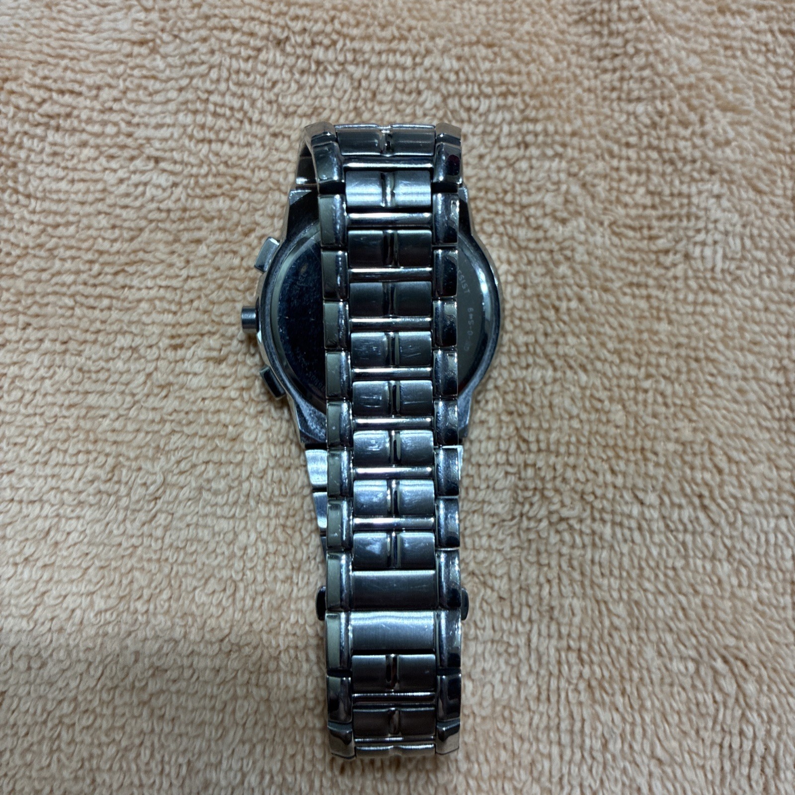 Citizen Eco-Drive Chronograph Silver Wrist Watch Men’s – Used Mint