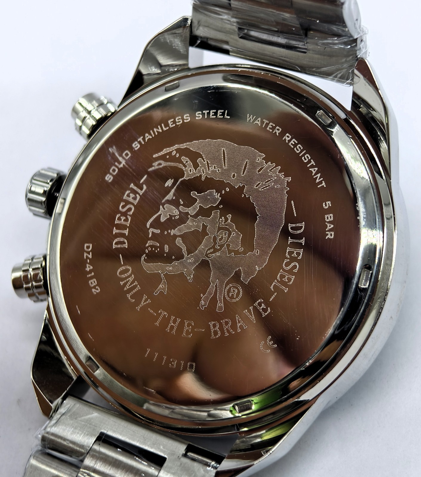 Awesome Diesel Spiker ”ONLY THE BRAVE” Chronograph Quartz Men’s Wrist Watch