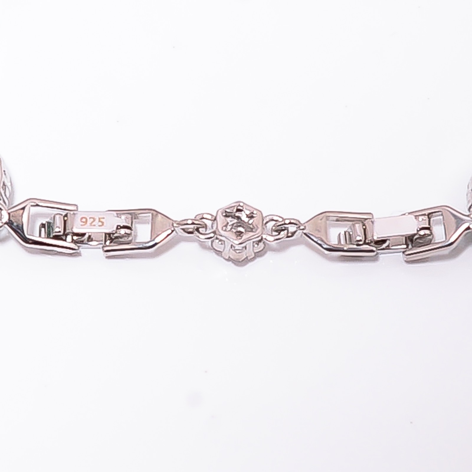 Apatite, CZ 925 Sterling Silver Adjustable Bracelet 7-8″ B13249, Gift for her