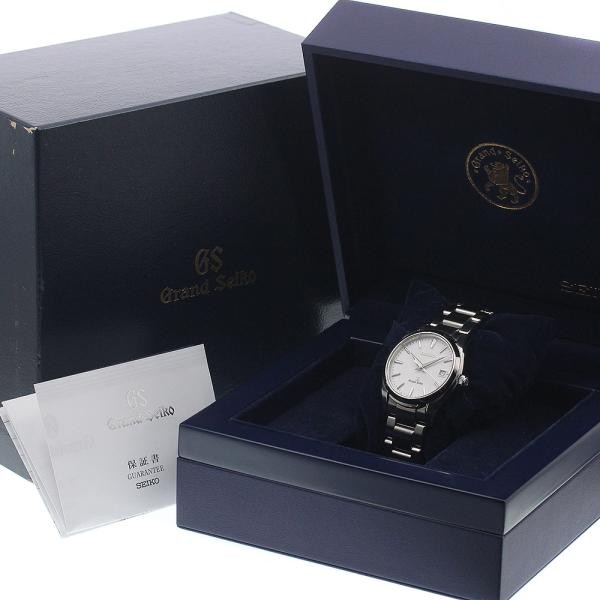 SEIKO GRAND SEIKO SBGX059/9F62-0AB0 37mm SS White #C18255