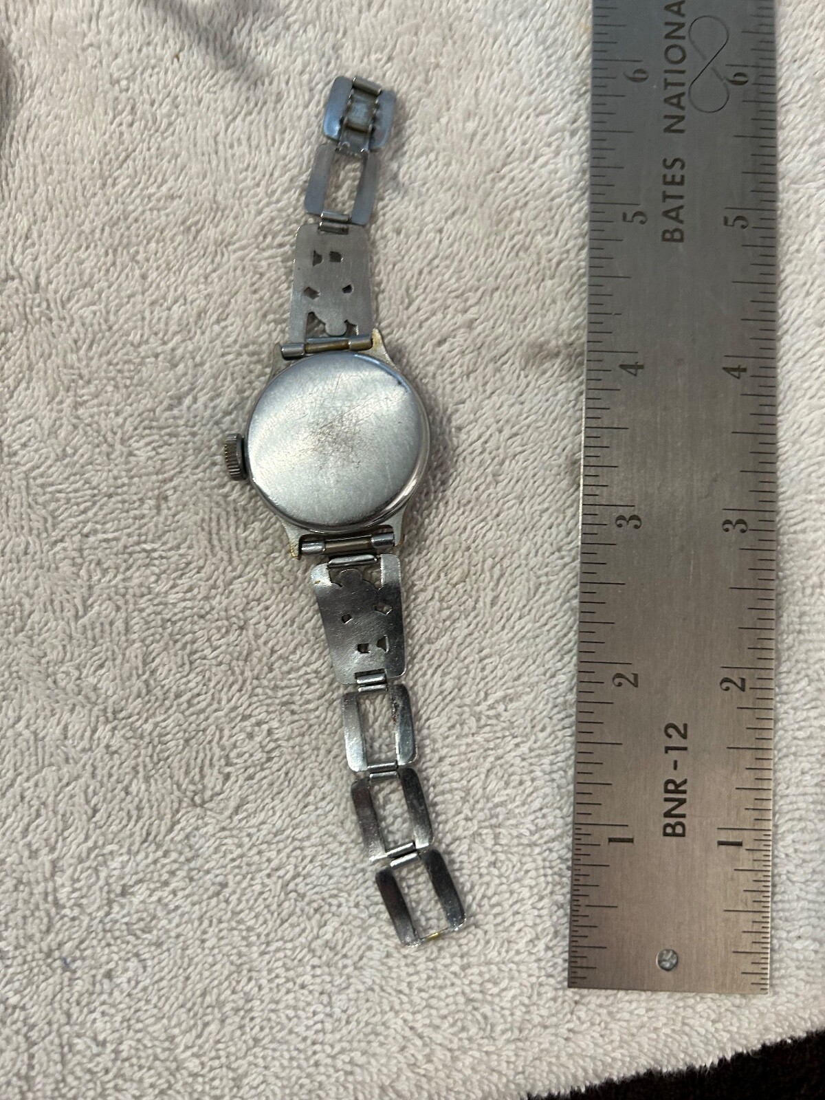 Vintage 1934 Ingersoll Mickey Mouse Wrist Watch Works