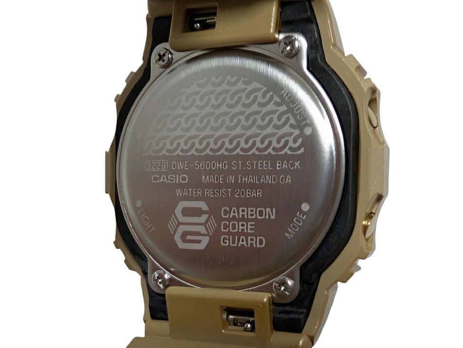 CASIO G-SHOCK DWE-5600HG-1 HIP HOP GOLD Chain Pattern Set Skeleton Black Watch