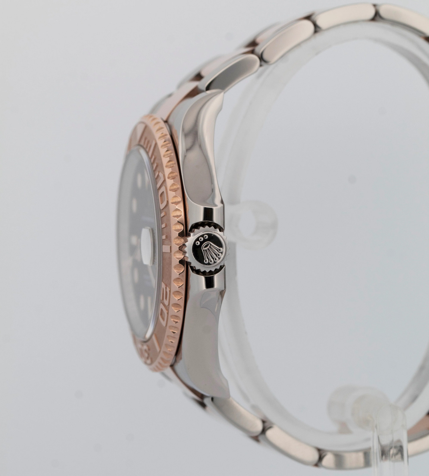 Rolex Yacht-Master BLACK Two-Tone 18K Rose Gold Steel 40mm 116621 Watch