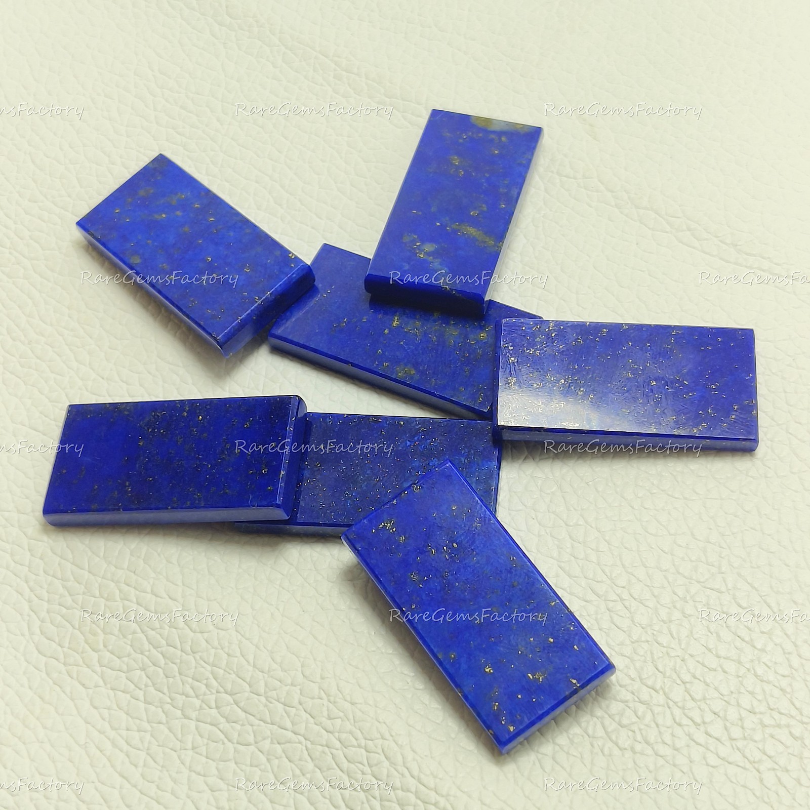 Natural Lapis Lazuli Rectangle Flat Cabochon Calibrated Gemstone 6x8mm-18x25mm