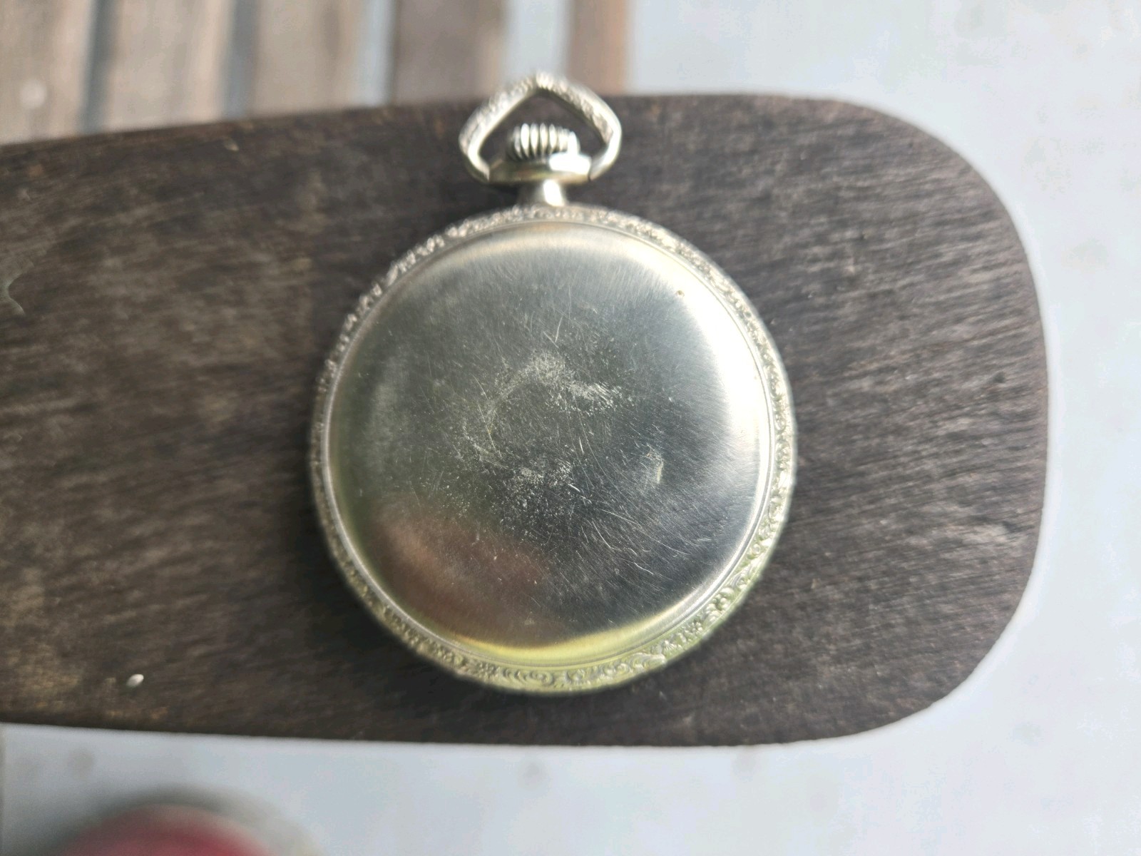Antique 1925 WALTHAM Traveler Model 1908 16S 7J Pocket Watch WORKS