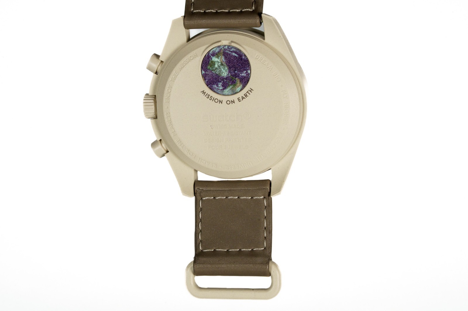 OMEGA x Swatch MoonSwatch Mission on Earth Desert Chronograph Quartz Watch