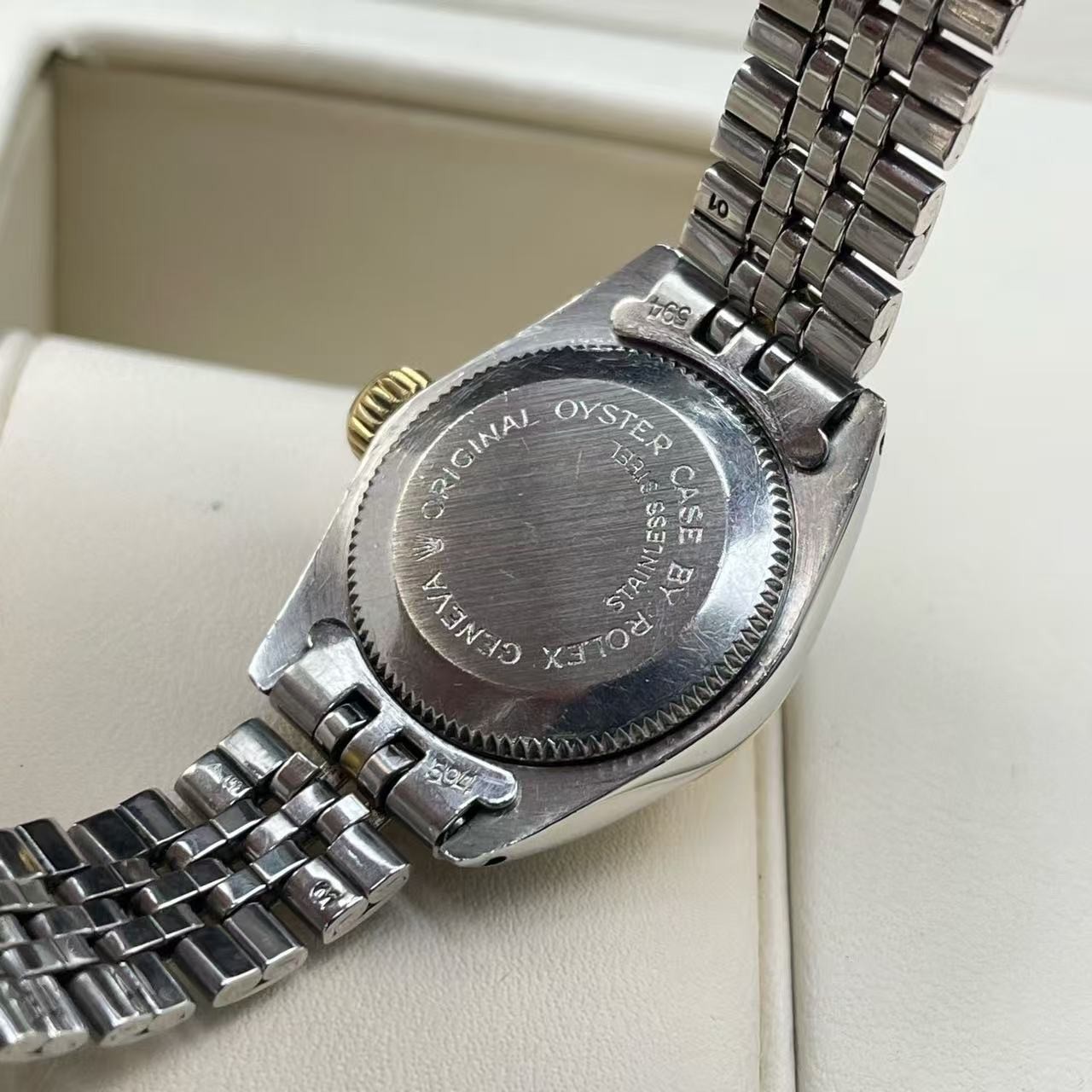 Tudor Champagne Dial Princess Oysterdate 92513 Women’s Watch Automatic 22.5mm