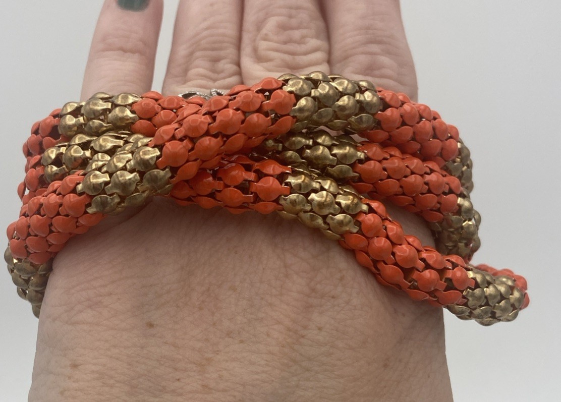Lot/3 Stretch To Fit Womens Bracelets-beads- Average/ Larger Fit