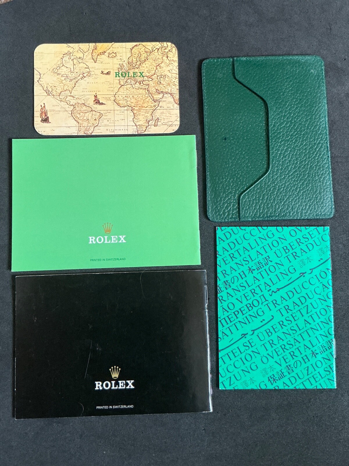 Authentic Rolex Factory 1992 Full Set Document For 1992 DateJust 16234 16233….