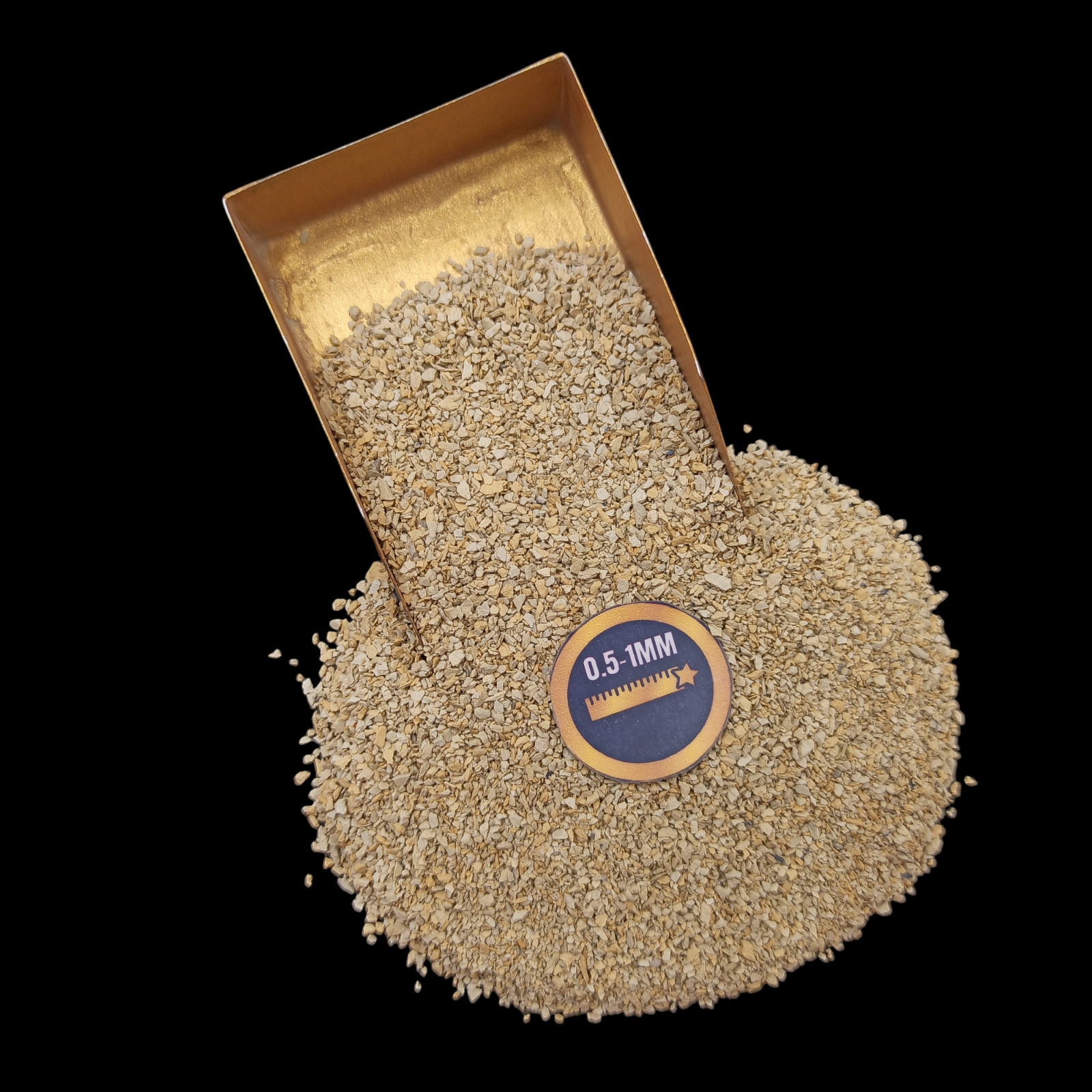 Fullers Earth 0.5-1mm gemstone crushed Coarse 0.5-1mm Gemstone For Jewelry art