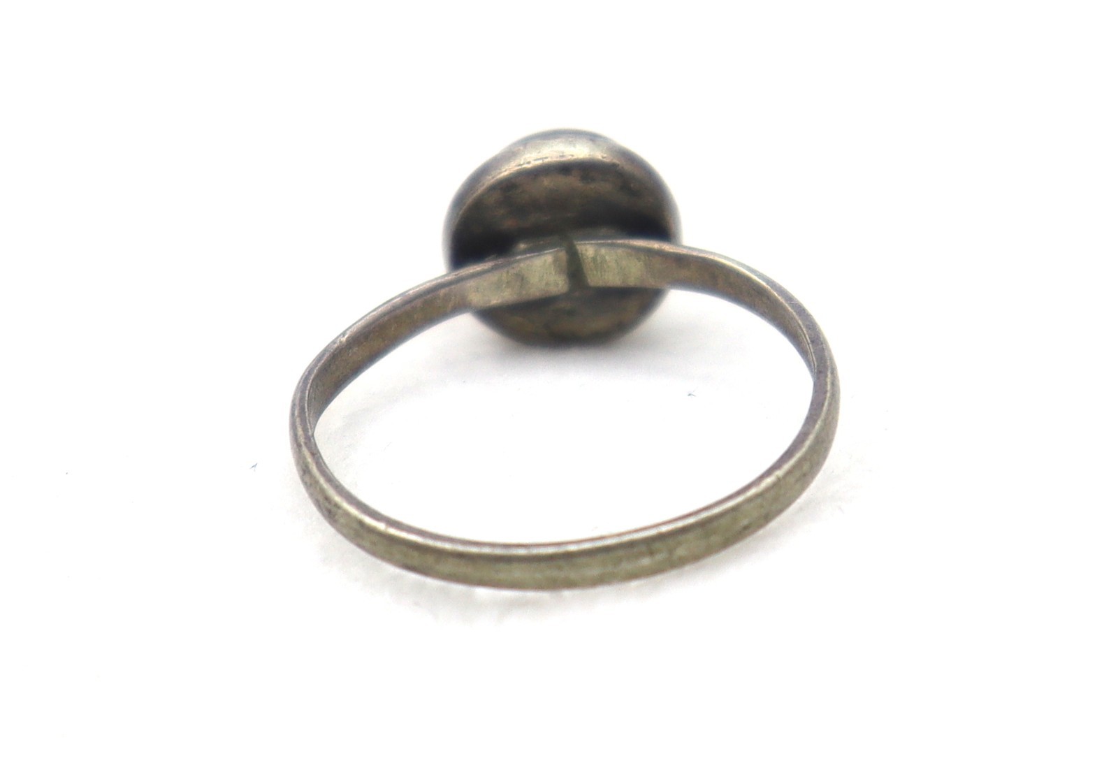 Vintage Sterling Silver Ring 7 US Size 1.72 Grams Natural Tiger Eye Gemstone
