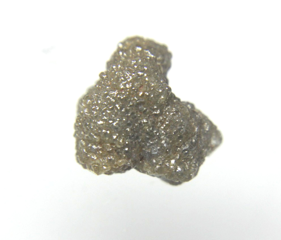 7.28CTS BIG UNCUT NATURAL YELLOW BROWN COLOR ROUGH DIAMOND 11.75×10.84×8.86MM