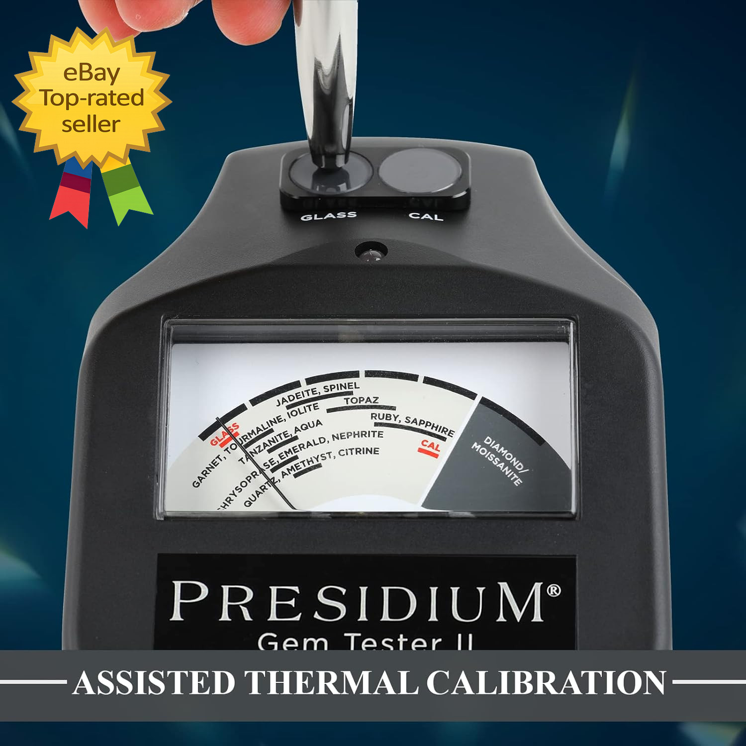 Gem Tester II Thermal Calibration Gemstone Diamond Moissanite Identification Too