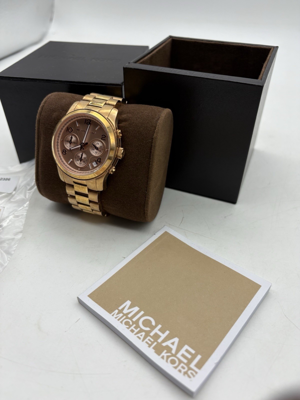 Michael Kors Runway Rose Gold Stainless Steel Women’s Watch MK-5128