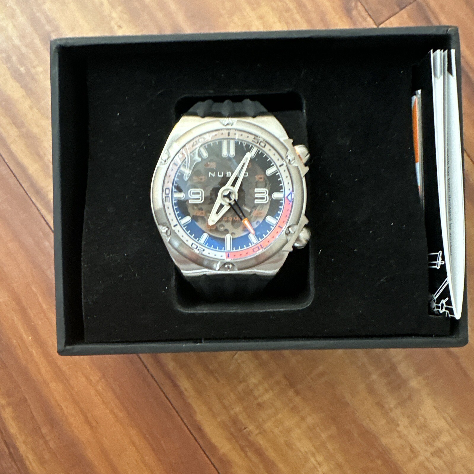 nubeo pleo NB-6010-01 limited edition 092/300 automatic watch