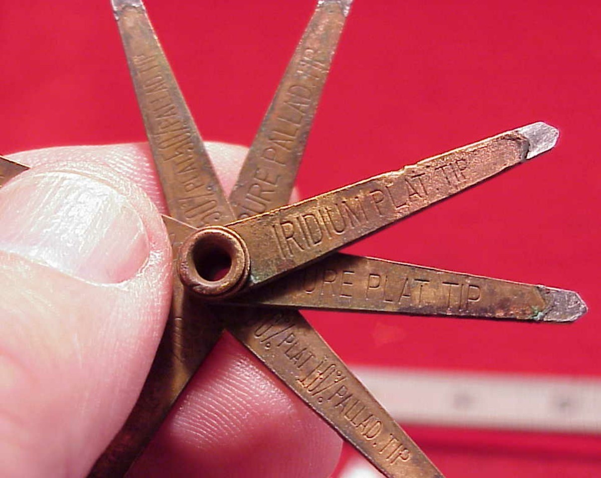 VINTAGE RARE SET OF PLATINUM IRIDIUM PALLADIUM Testing Needles TIPS