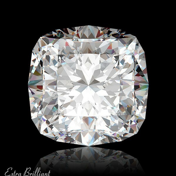 1.75 Carat H/VS1/Ideal-Cut Cushion AGI Certify Genuine Diamond 6.86×6.26×4.54mm