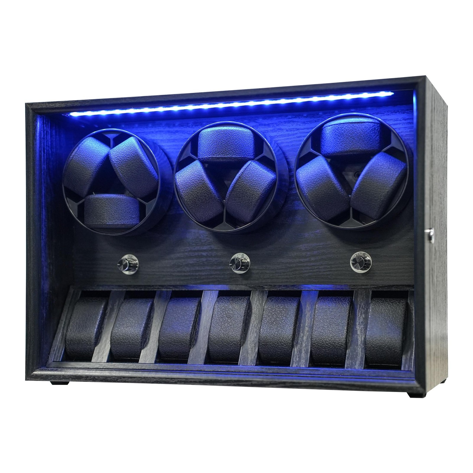 Oryx 9 Watch Winder for Automatic Watches, Rotating Watch Box 5 Rotation Mode…