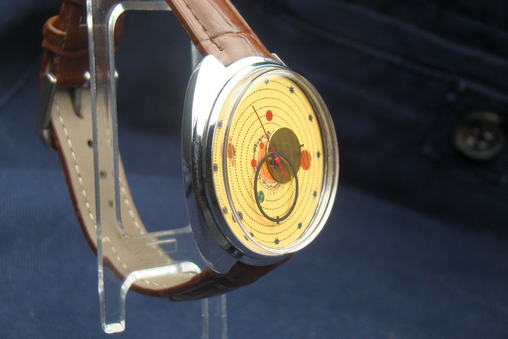 watch RAKETA solar system SPACE PLANET COPERNICUS COPERNIC RUSSIAN SOVIET ussr 3