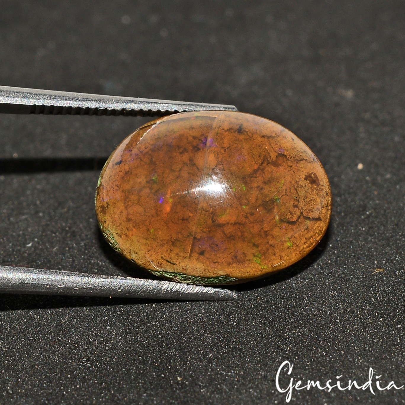 6.40 Cts Natural Ethiopian Opal Oval Cab 15mmx11mm Huge Untreated Loose Gemstone