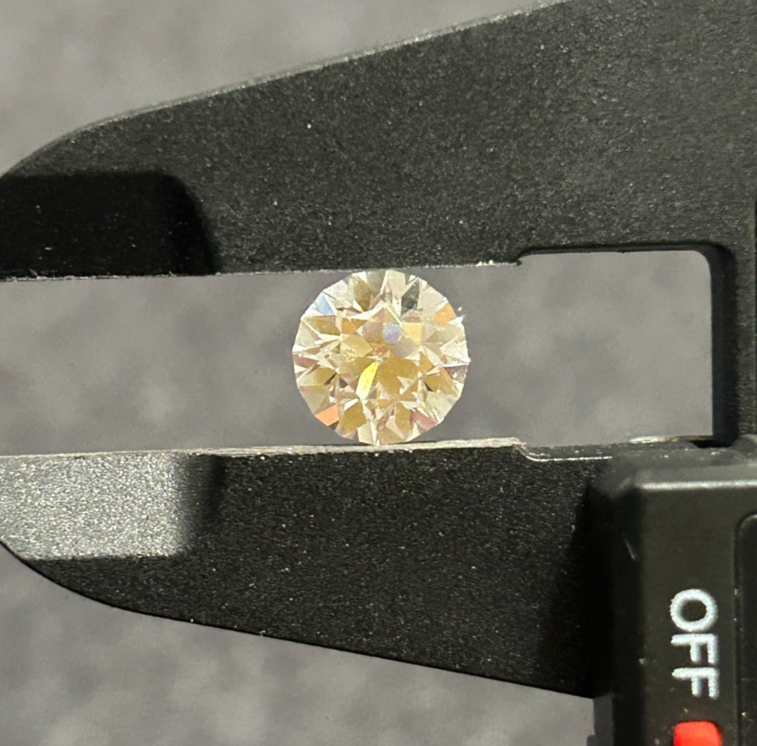 Vintage 6.00ct GGG Diamond Simulant Round Brilliant Loose Stone 8.7mm