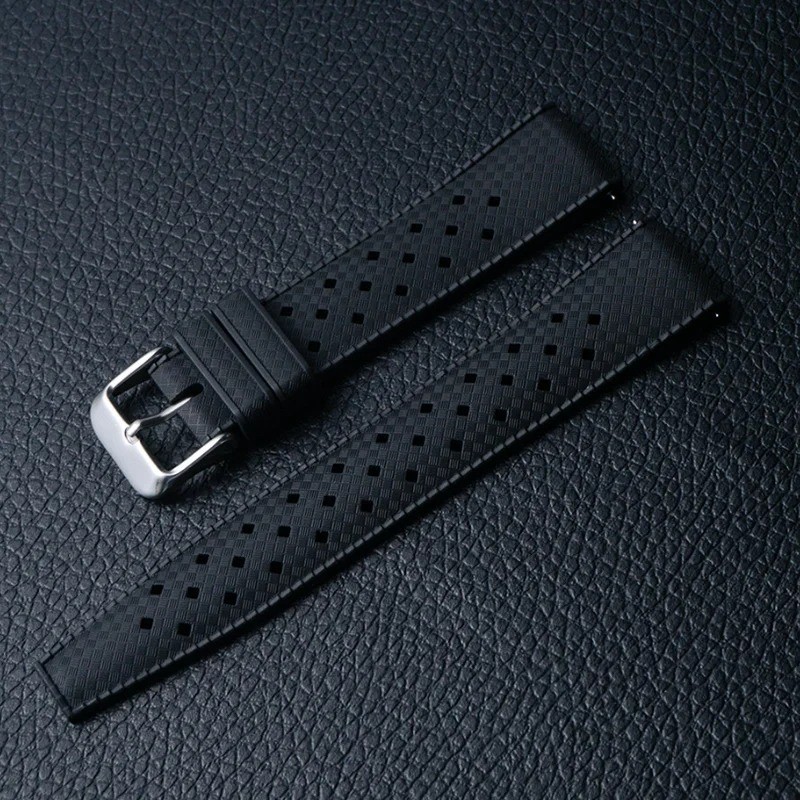 Tropical Silicone Watch Strap Band Quick Release Watch Band 18mm 20mm 22mm Smart