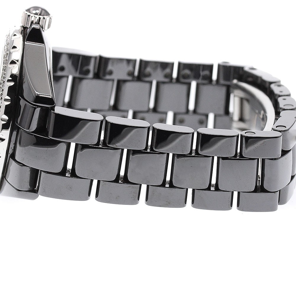 CHANEL J12 H1709 Black ceramic center diamond black Dial Automatic Men’s_930084