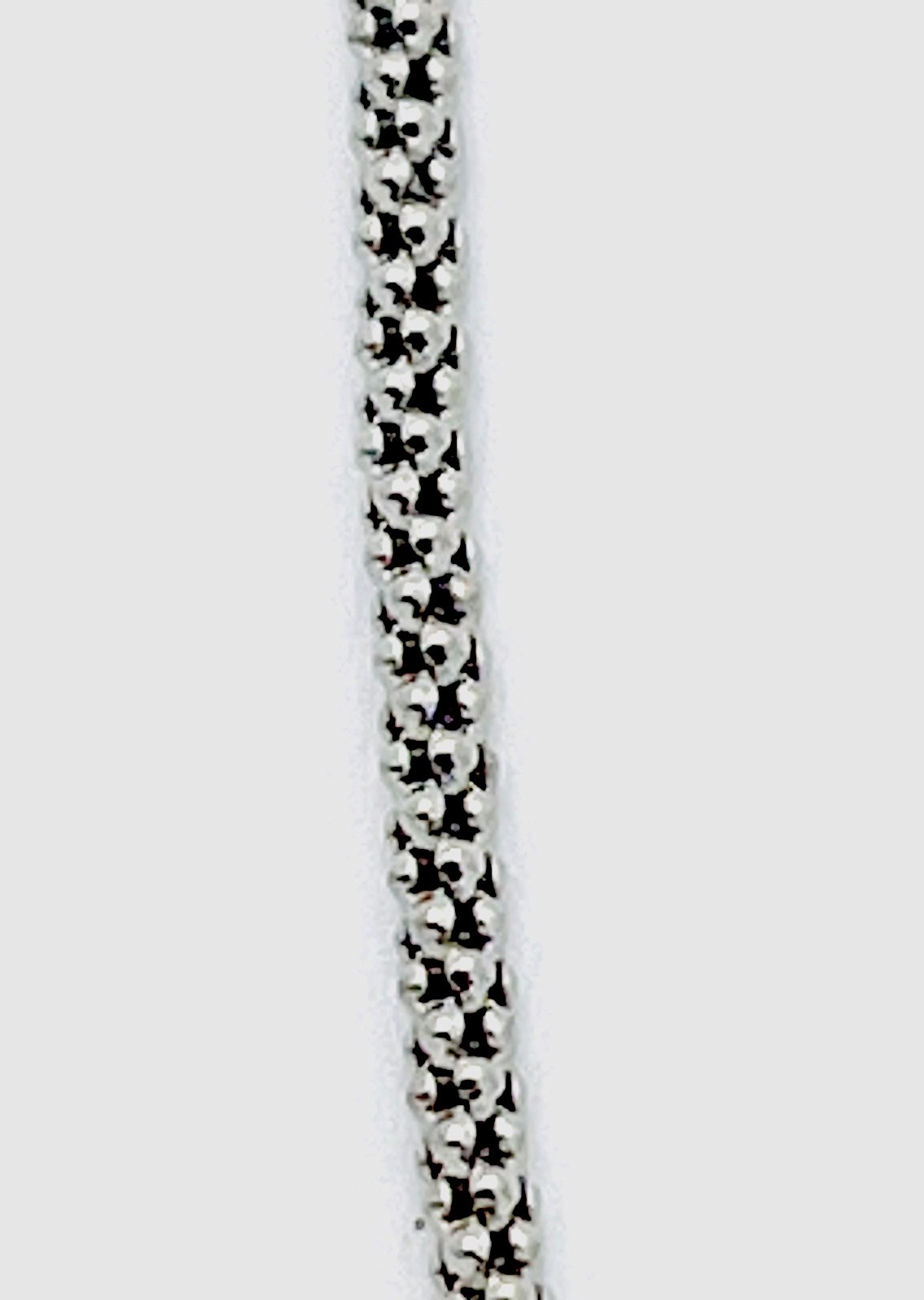 DaneCraft Tarnish Free 925 Sterling Silver 4.1 Gram Tube Link Necklace 24”