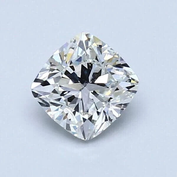 Natural White Diamond 2.30 CT Cushion Cut 8 mm VVS1 D Grade Certified Stone