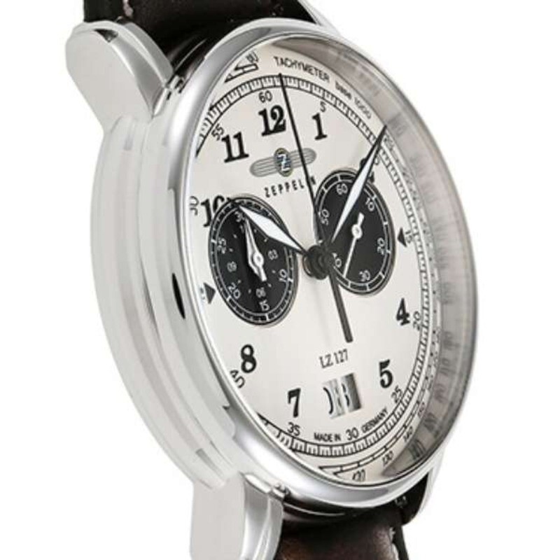 Zeppelin 8684-5 LZ 127 Graf Chronograph Men’s Watch New + Box & Paper’s