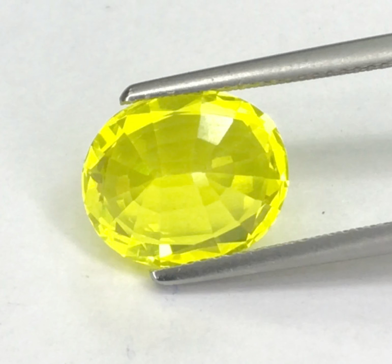 8.73ct YAG Gemstone Lab-Grown Loose Gemstone | Czochralski Method