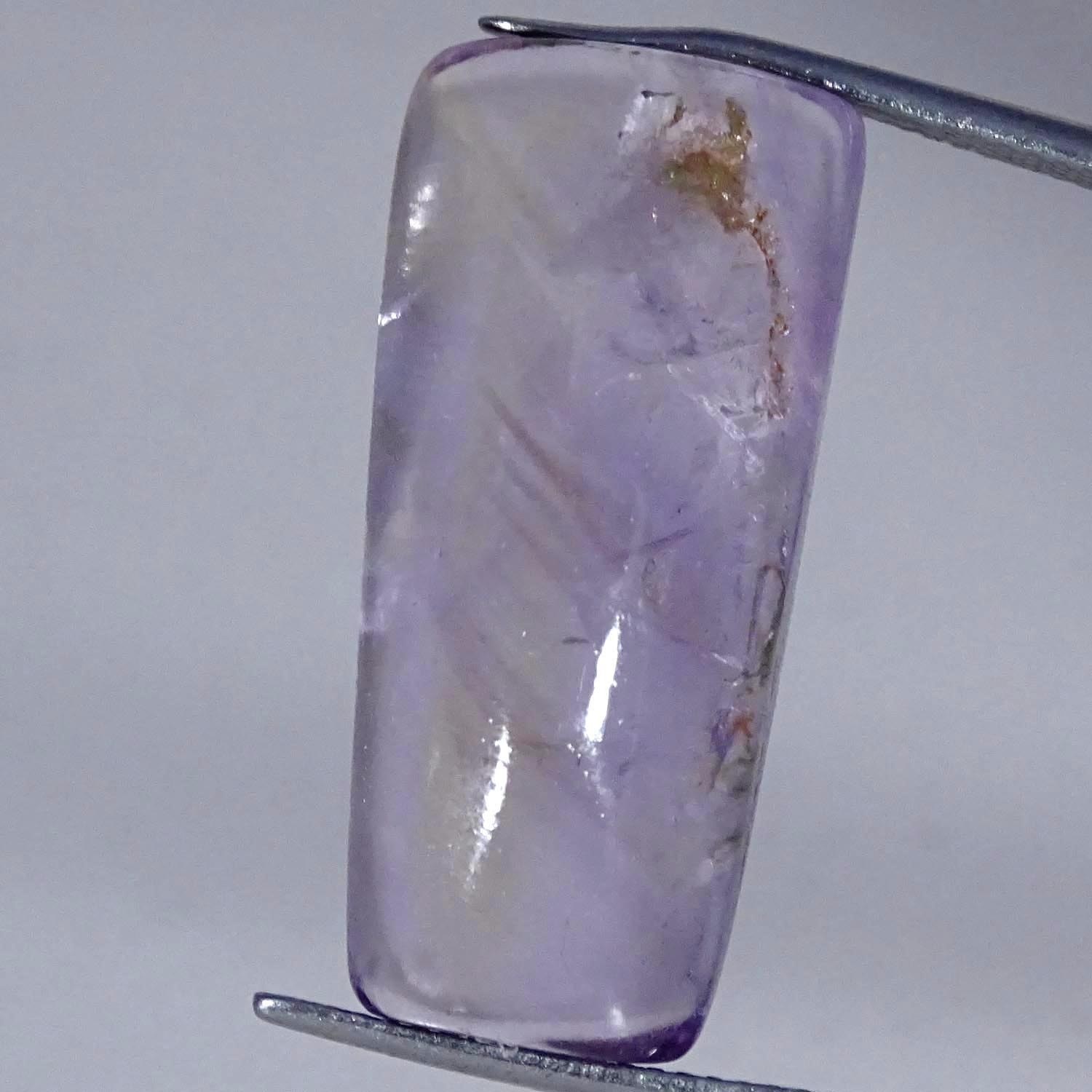 25.60Cts 100%Natural Purple Amethyst Fancy Cabochon Gemstone 13X27X8MM