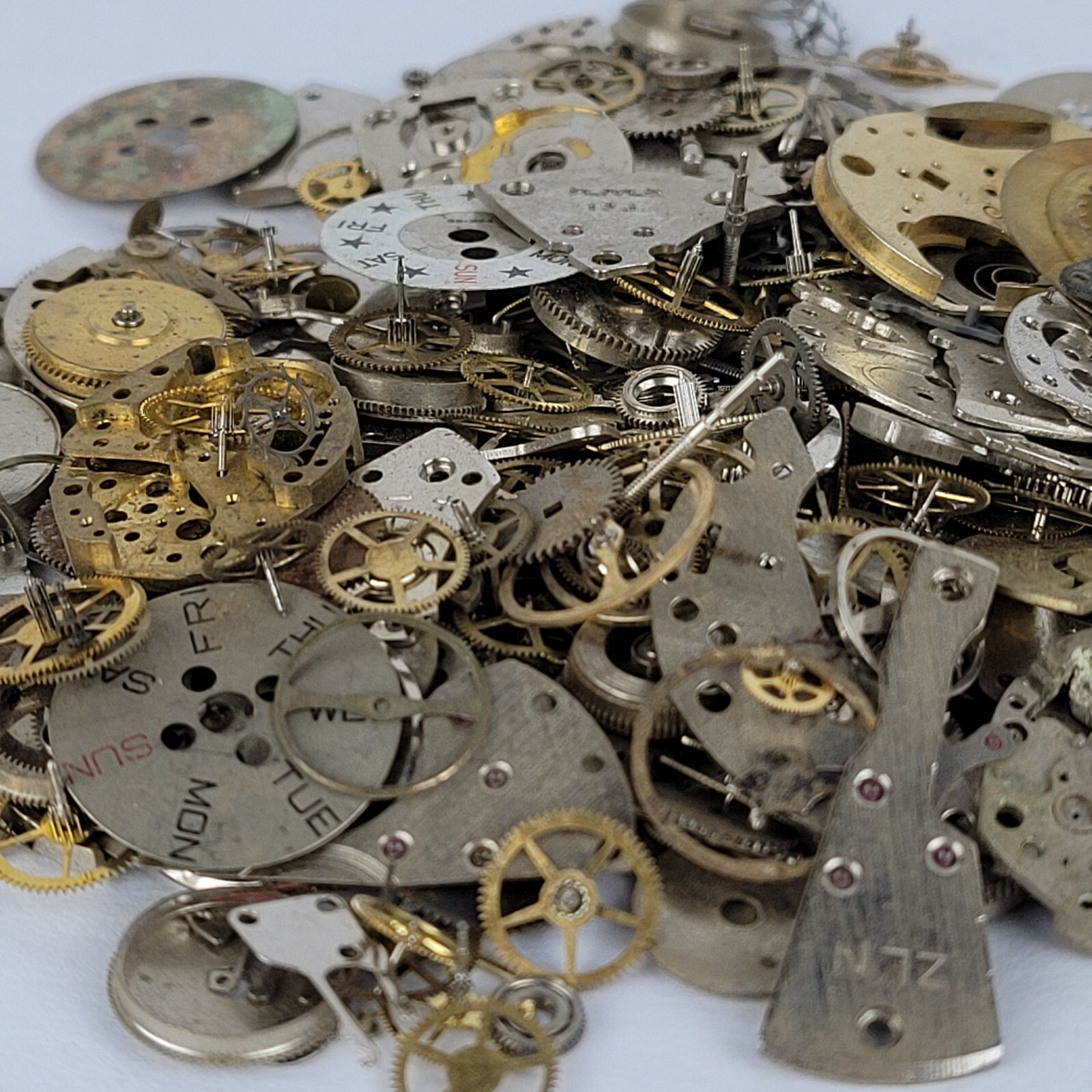 Big 50g Pack Assorted Watch Parts | Gears Cogs etc | Steampunk Jewellery