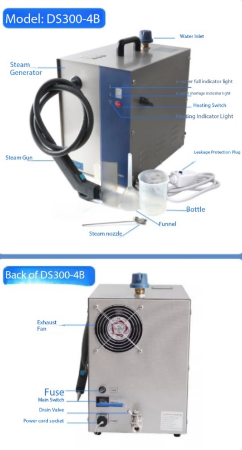 Steam Cleaner; Steam Sprayer; Small Steam Generator for Jewellery Plating