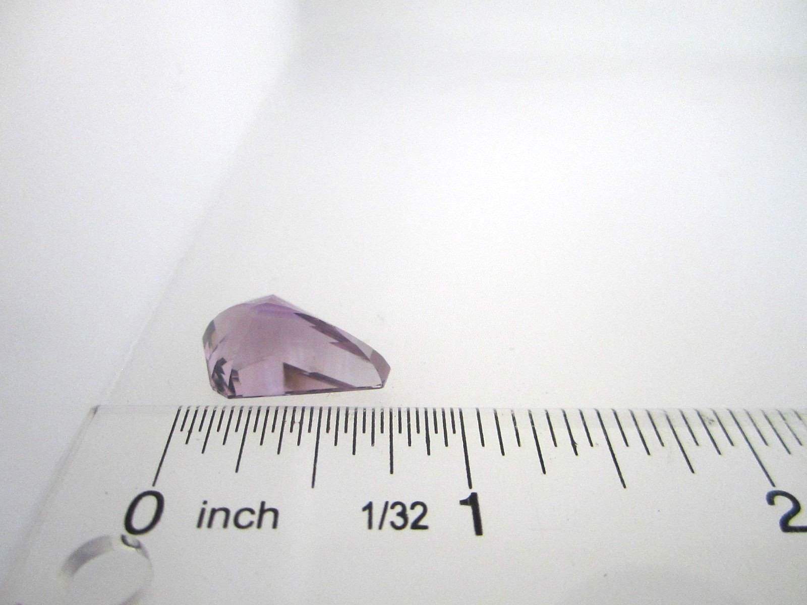 9.95 Carat Amethyst stone Kite cut 18.75MM X 13MM