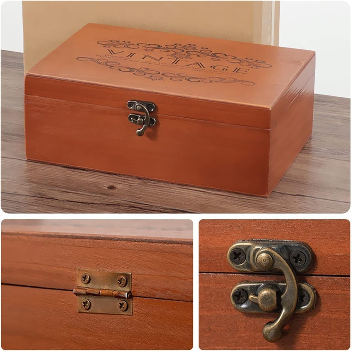 36 Sets Retro Jewelry Box Hinges, Latches and Hooks for Wooden Boxes – Antiqu…