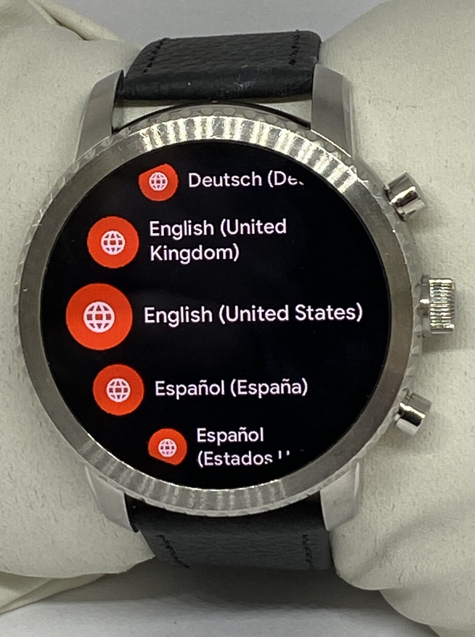 Fossil Gen 3 Authentic Genuine Smart Watch Custom Band FTW4000 DC786
