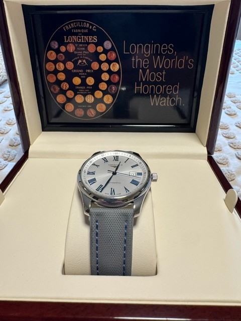 LONGINES MASTER COLLECTION- L2.893.4.79.6 Automatic watch, 42.00 mm, stainless