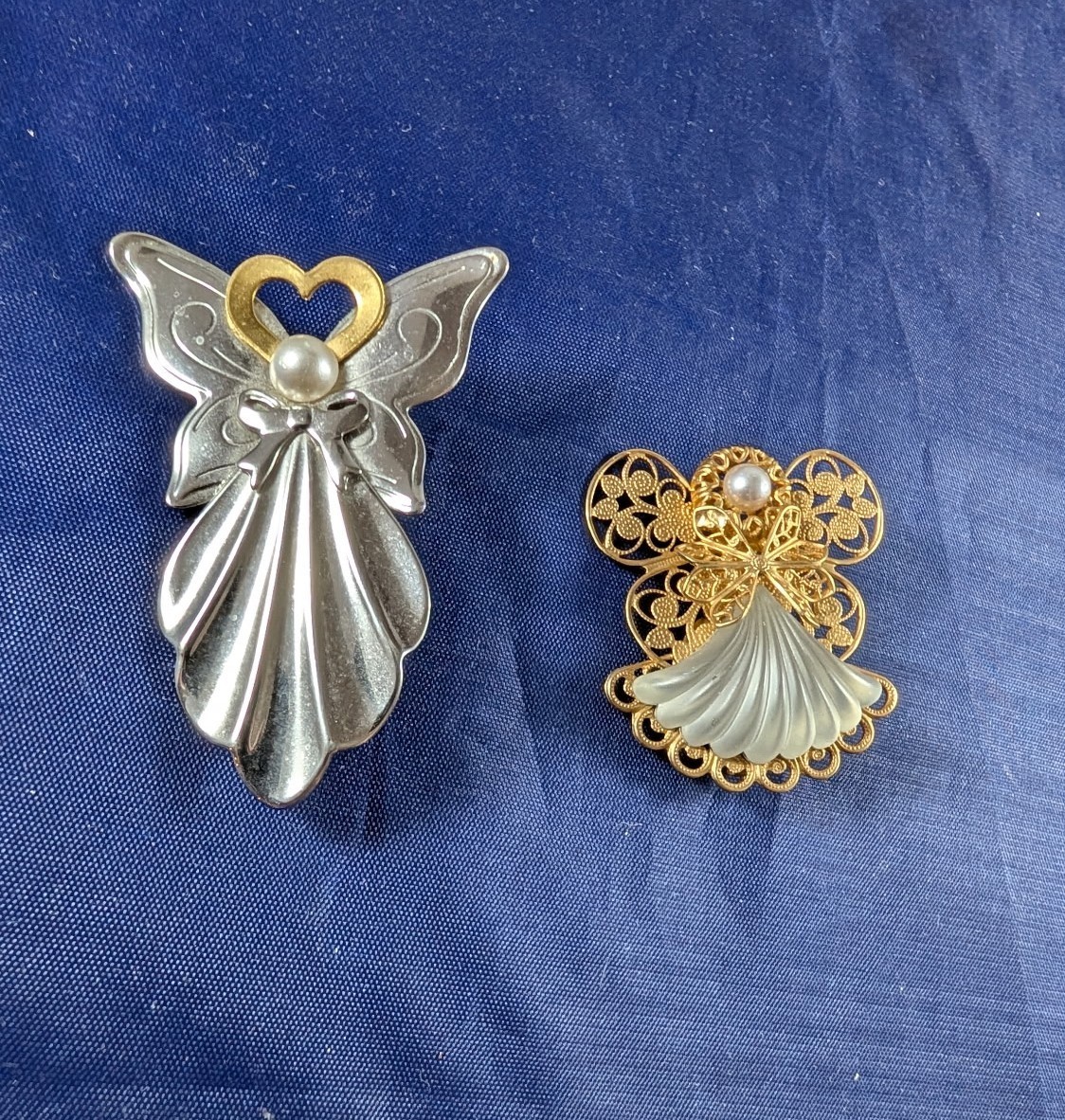 2 Jane Vintage Brooches- Signed