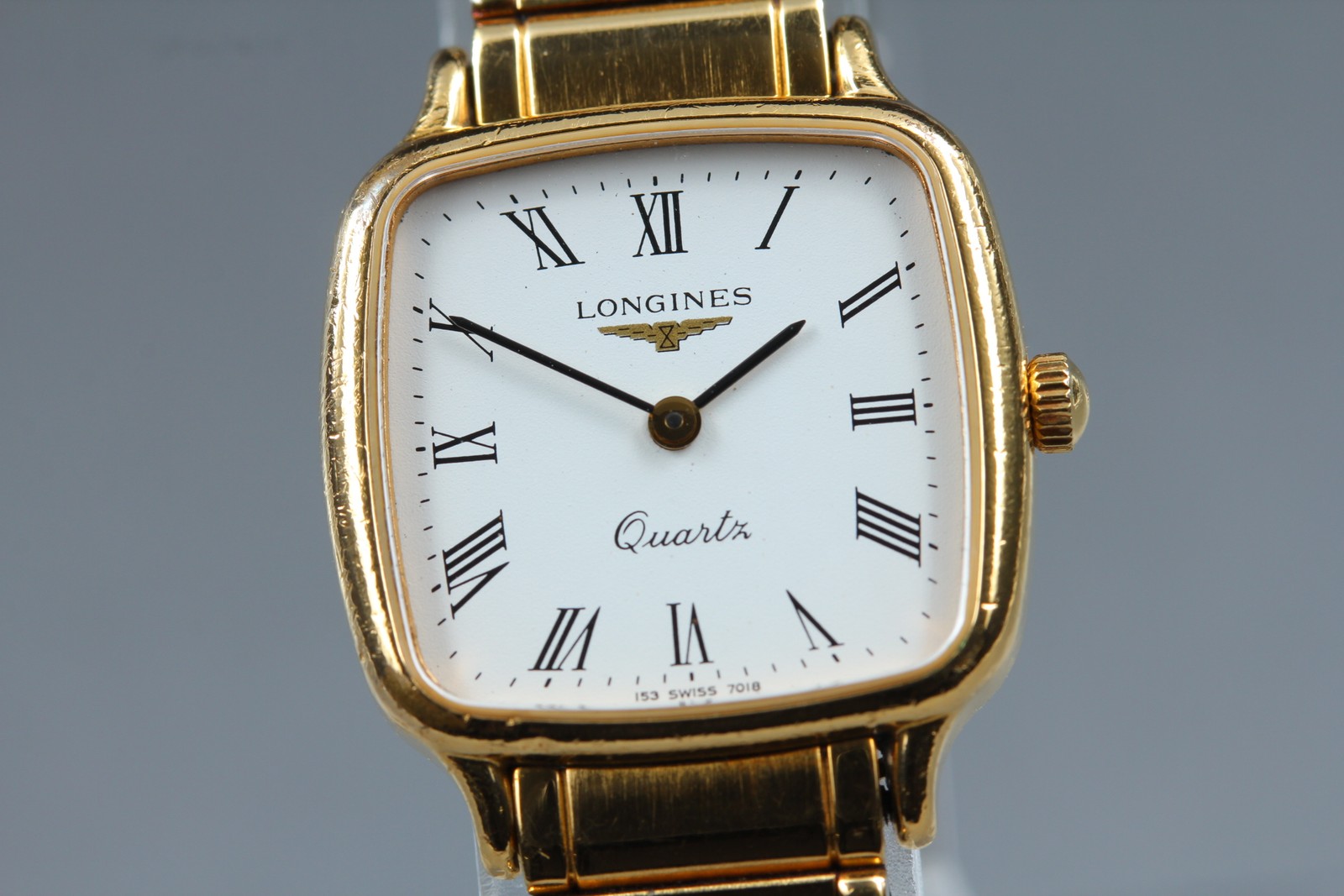 [Near MINT] Longines Cal.L153.2 153 7018 22mm White Dial Quartz Women’s Watch