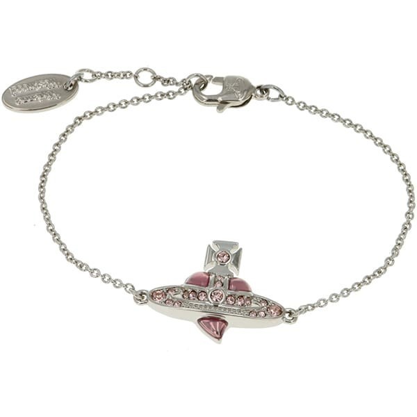 Vivienne Westwood New Diamante Heart Bracelet 6102021T 02P686 New
