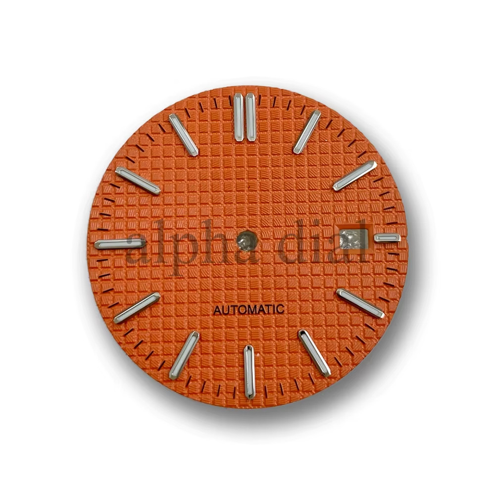 31.8Mm No Logo Waffle Texture Dial Suitable for AP Royal Oak Seiko NH35/36/4R/6R