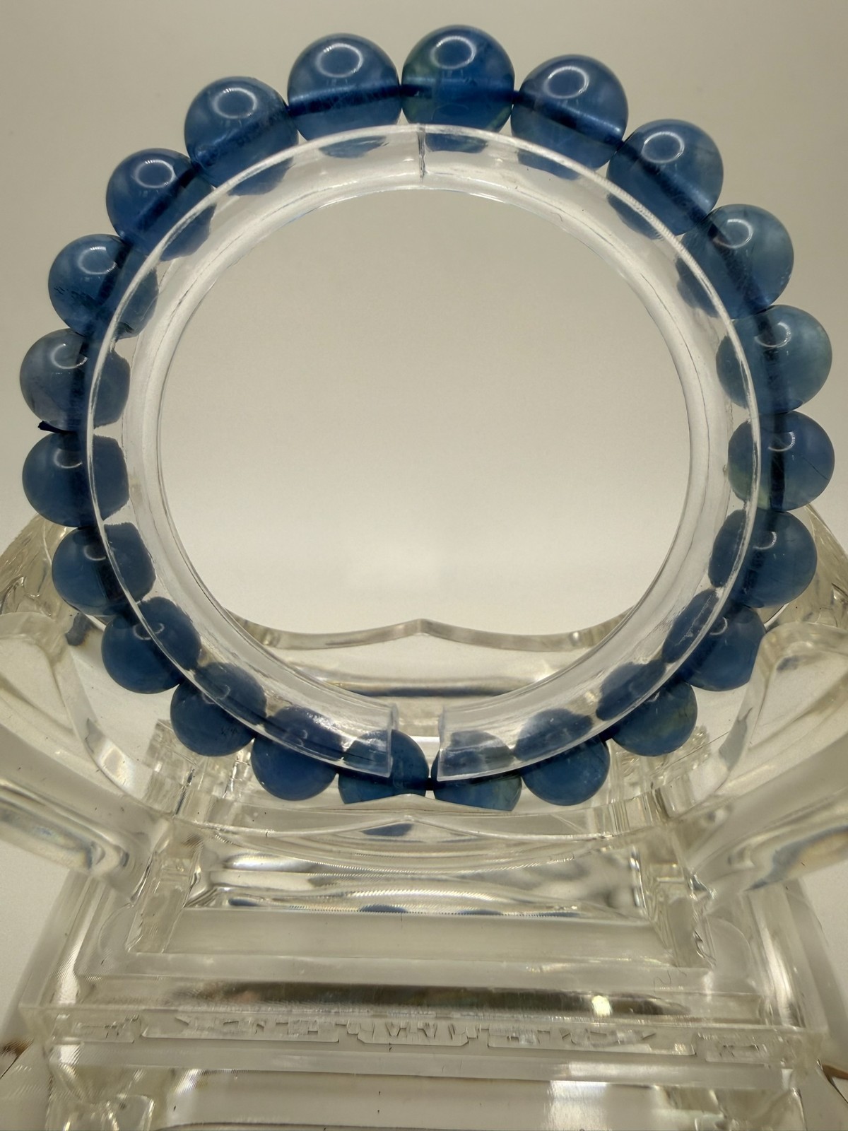 Natural Blue Fluorite – 8mm – A7-0856