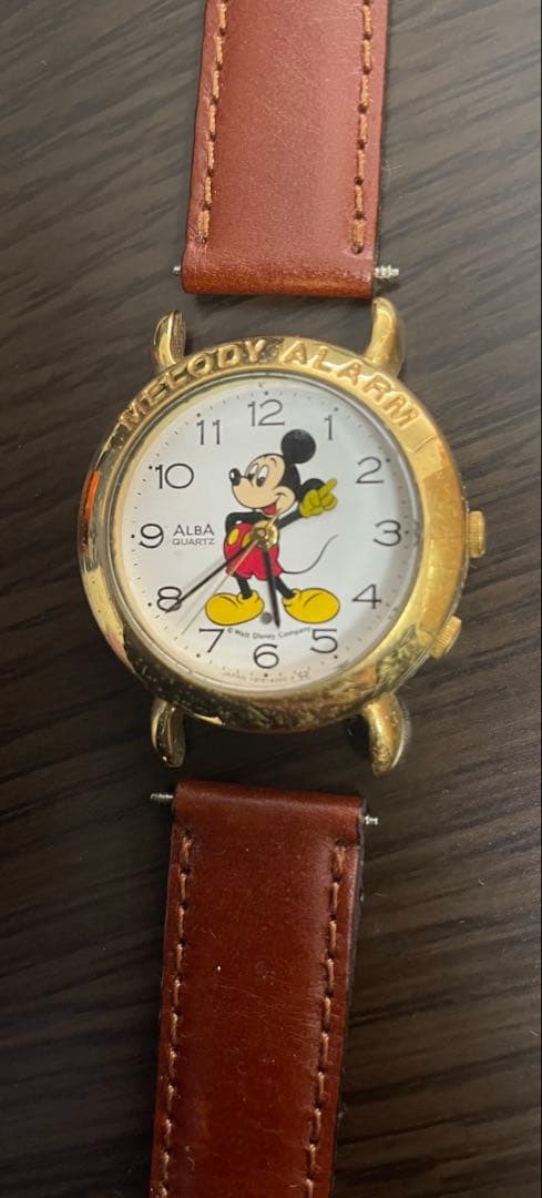 ALBA Disney Melody Alarm Watch Seiko Y975-6000