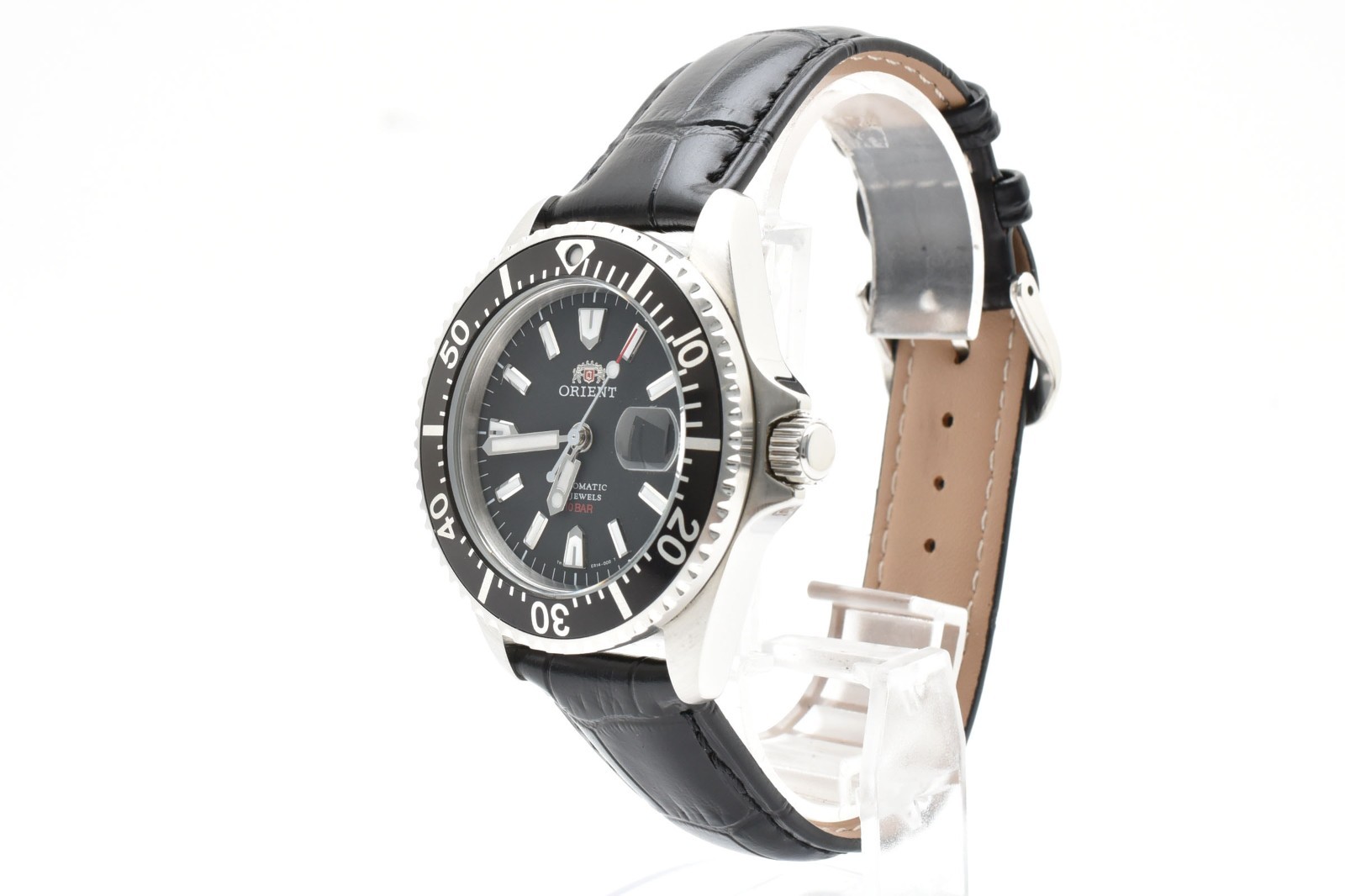 ORIENT King Master ER14-C0 Automatic Men’s Black Dial Date Watch MINT Japan