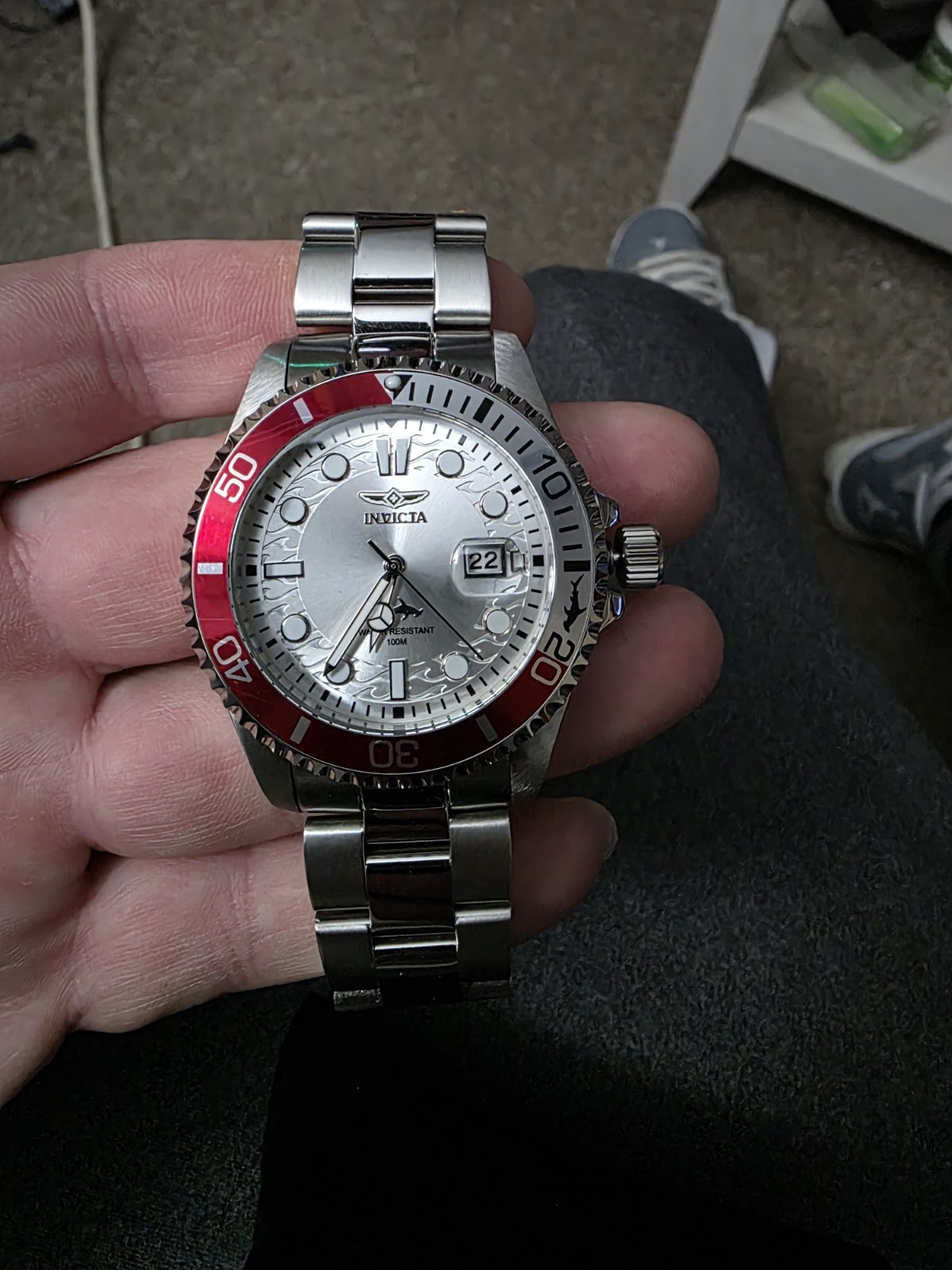 44712 – Invicta Pro Diver Men’s Watch – 43mm, Steel