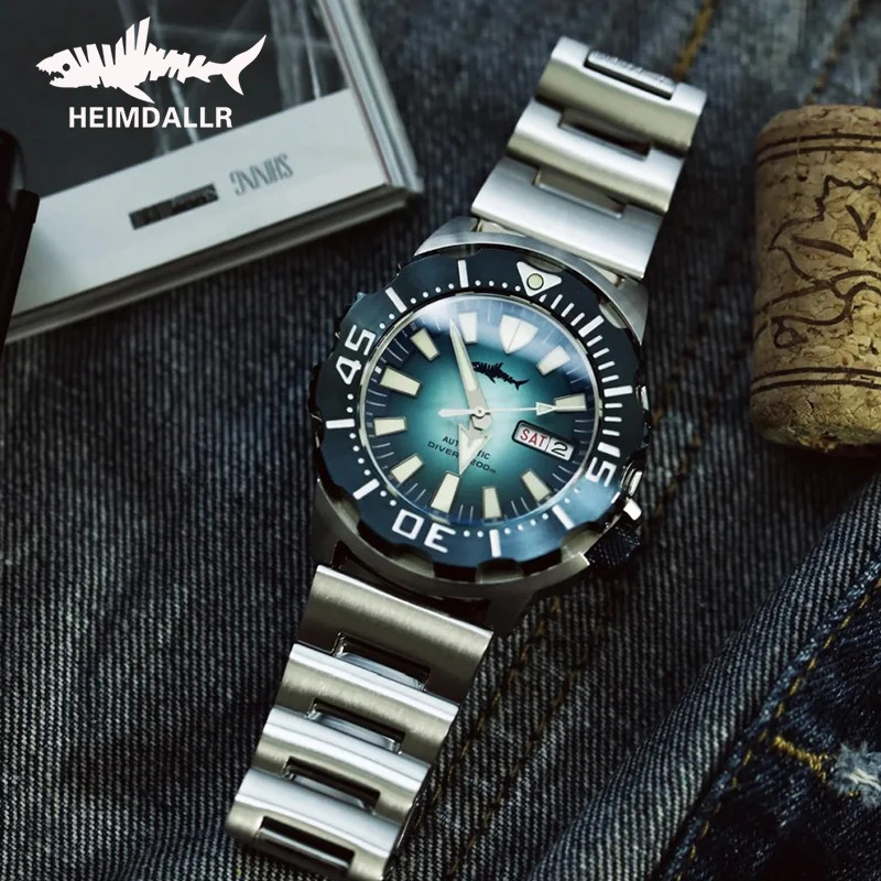 HEIMDALLR Monster V2 Men’s Automatic Diver Watch NH36A 200M Sapphire Crystal