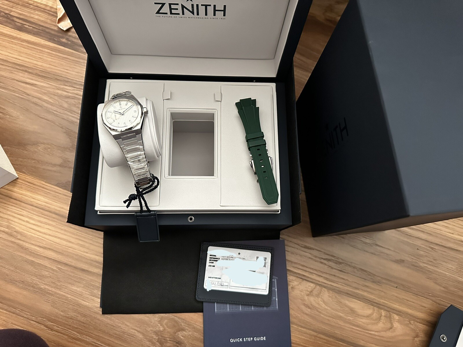 2023 Zenith Defy Skyline Silver White Dial 03.9300.3620/01.I001